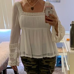 Free People Boho Top